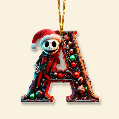 Personalized Gift For Christmas Alphabet Ornament 021KAMH291024 - Ornament - GoDuckee