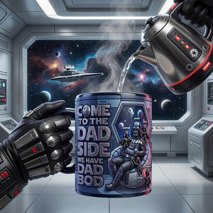 Space Dad Magic Coffee Mug - Personalized Gifts For Dads 01QHDT200426-Homacus
