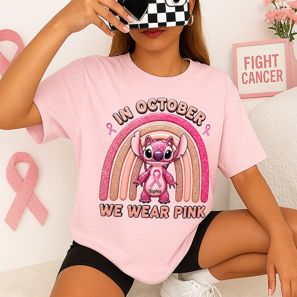 Breast Cancer Awareness Shirt – Personalized Gifts For Pink October 06tgqn190825