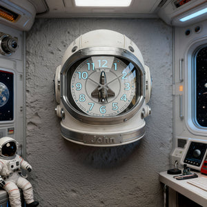 Astronaut Acrylic Hanging Wall Clock - Personalized Gifts 07hylu221225