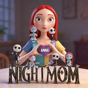 Spooky Mom Acrylic Plaque - Personalized Gifts For Mom 03ohtn300126