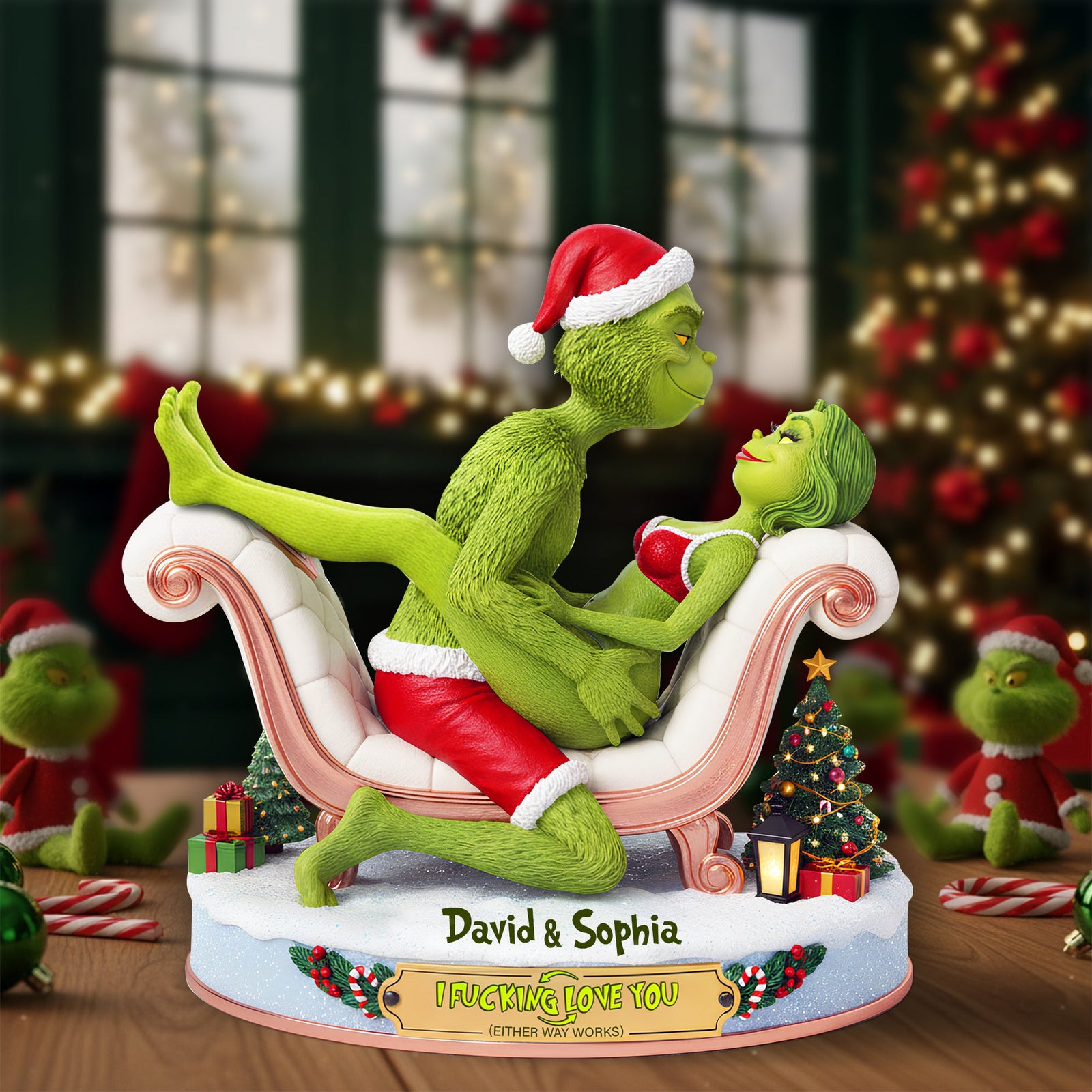 I F**king Love You Acrylic Plaque - Personalized Gifts For Couple 02ohlu101025