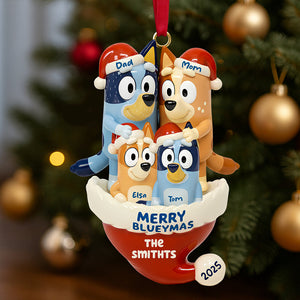 Festive Family Christmas Ornament Personalized Gifts For Family 07TGDT171125