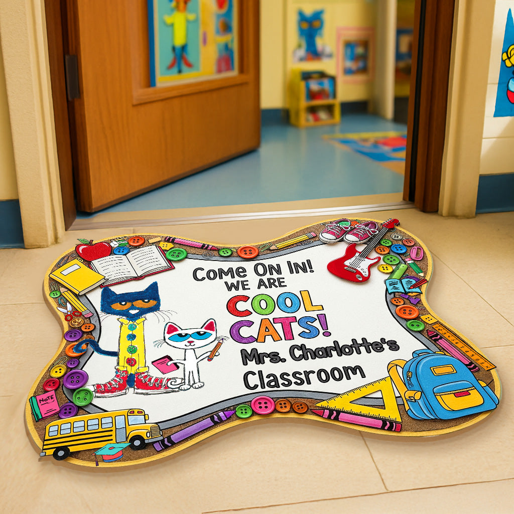 Back To School Doormat - Personalized Gifts For Teacher 01HUMG060825