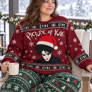 The Cure Picture Of Yule Ugly Sweater - Personalized Christmas Gifts For Music Lovers 04qhqn141026