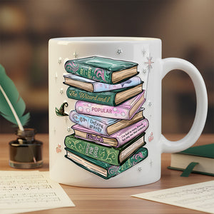 Bookworm Mug Personalized Gifts For Book Lovers 06TODT251125