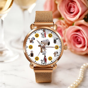 Personalized Gifts For Jesus Lovers Mesh Strap Quartz Watch 02natn170525