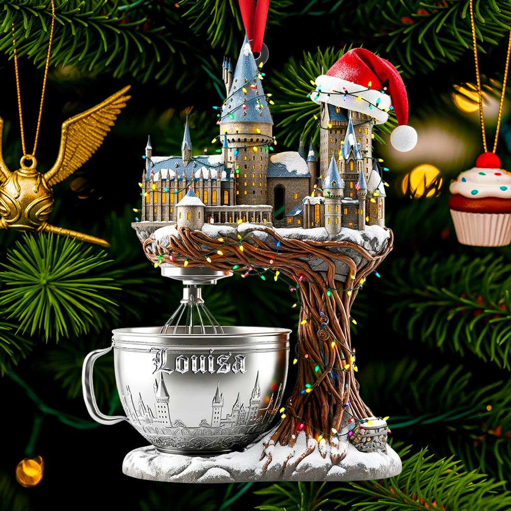 Bakery Christmas Ornament - Personalized Gifts For Bakers 02OHDT110825