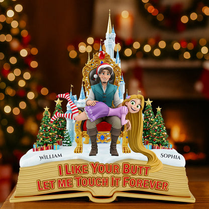 Touch Of Love Christmas Acrylic Plaque Personalized Gifts For Couple 01NADT160925