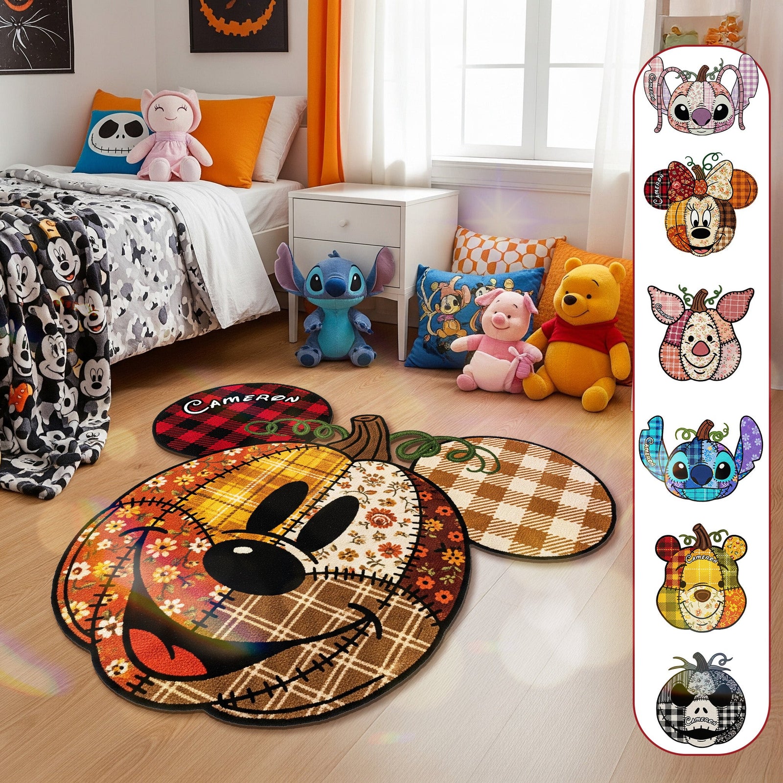 Pumpkin Halloween Custom Shape Doormat - Personalized Gifts For Halloween 04NAMG110825