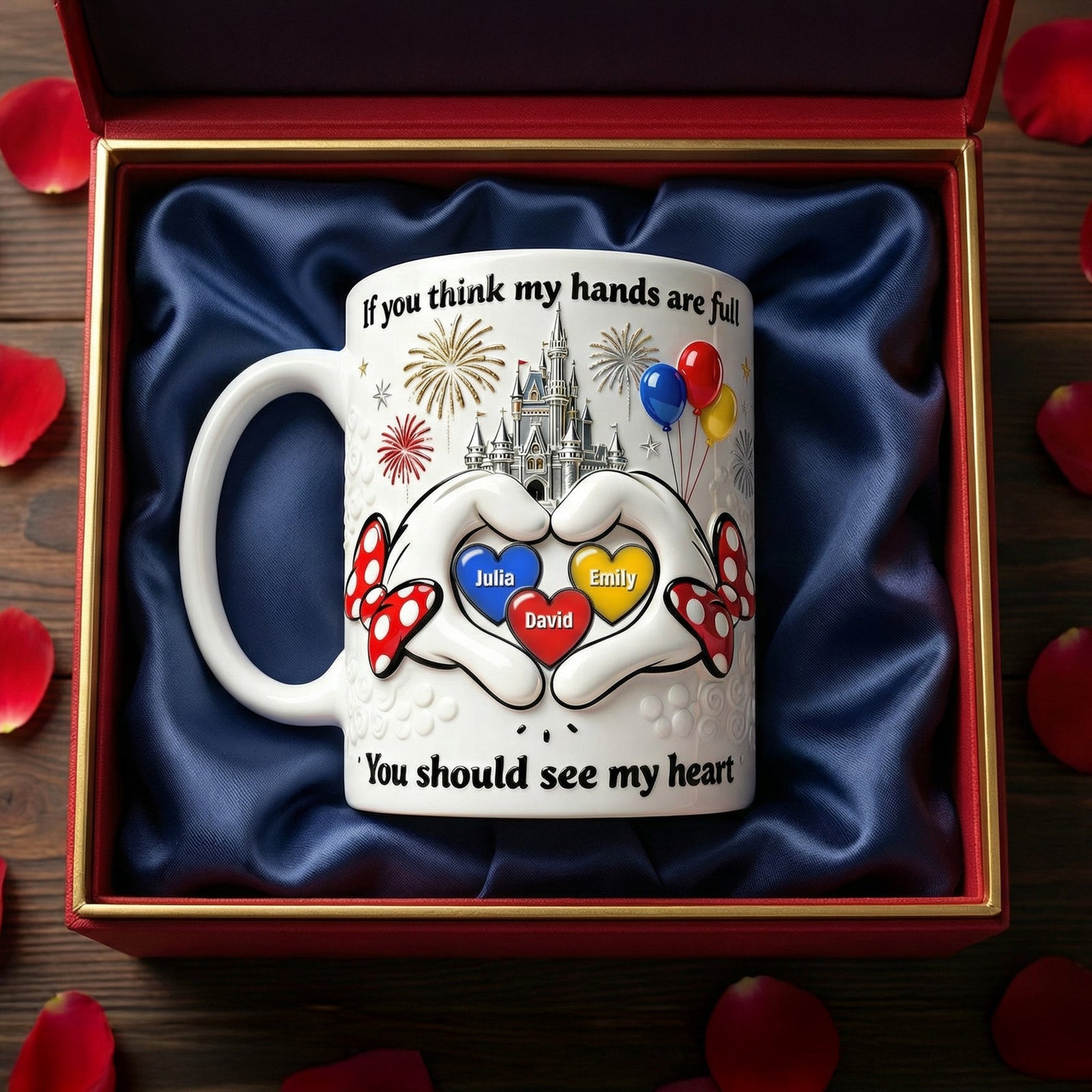 Hands Full Coffee Mug - Personalized Gifts For Mom 03naqn020326