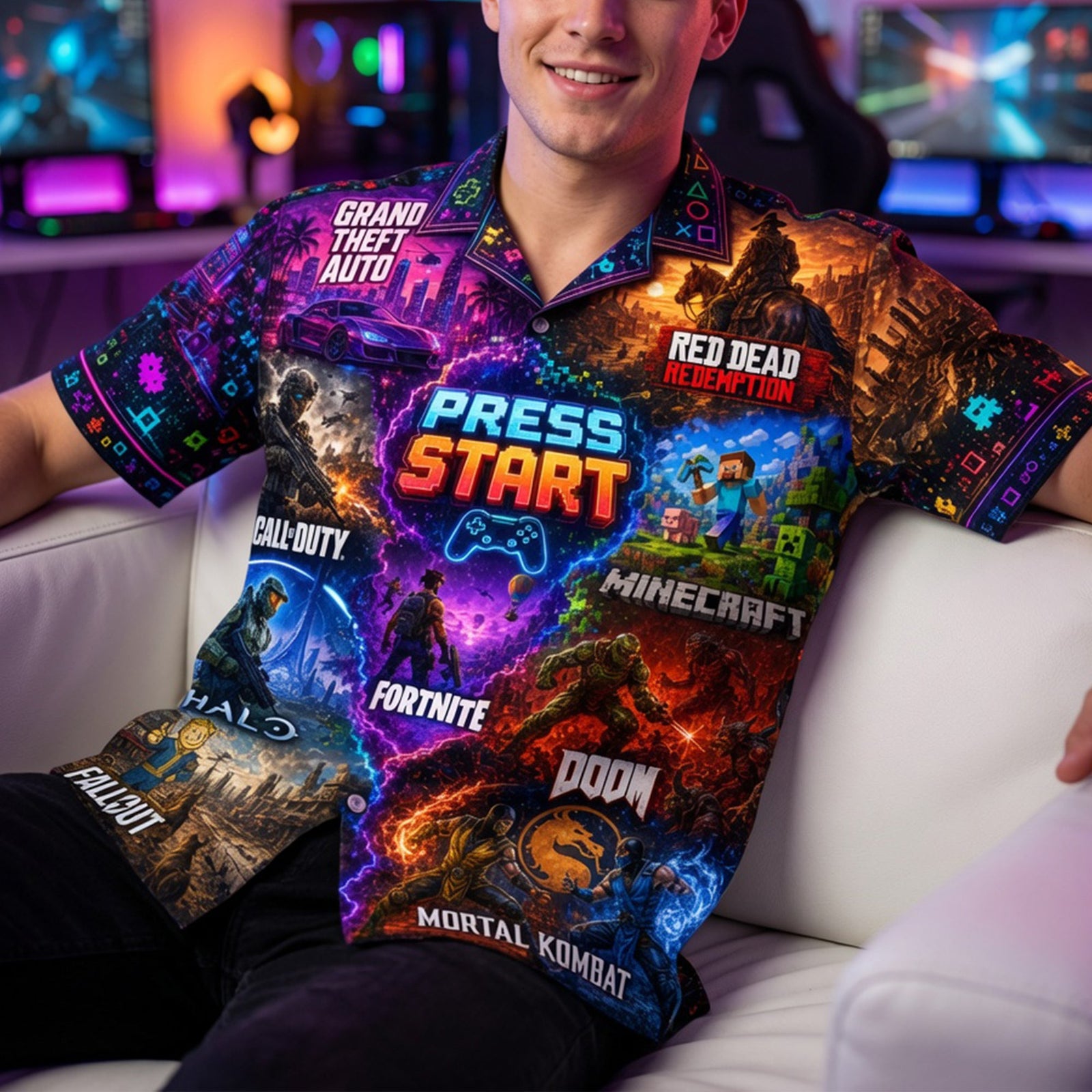 Legends Level Hawaiian Shirt - Personalized Gifts For Gamers 01tylu030726