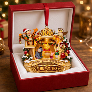 Cute Woodland Friends Ornament - Personalized Christmas Gifts For Family 04halu100926-Homacus
