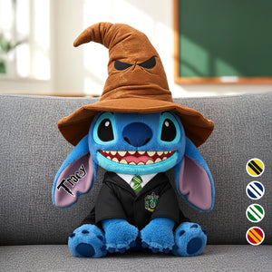 Blue Alien in Brown Hat Custom Shaped Pillow – Personalized Gifts 05humg111125