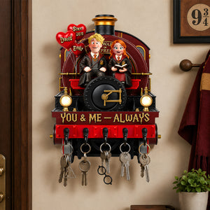 You And Me Always Acrylic Key Hanger - Personalized Gifts For Couple 01todh230726