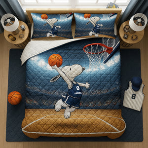 Game On Quilt Bed Set Personalized Gifts For Fans 04TOLU180725