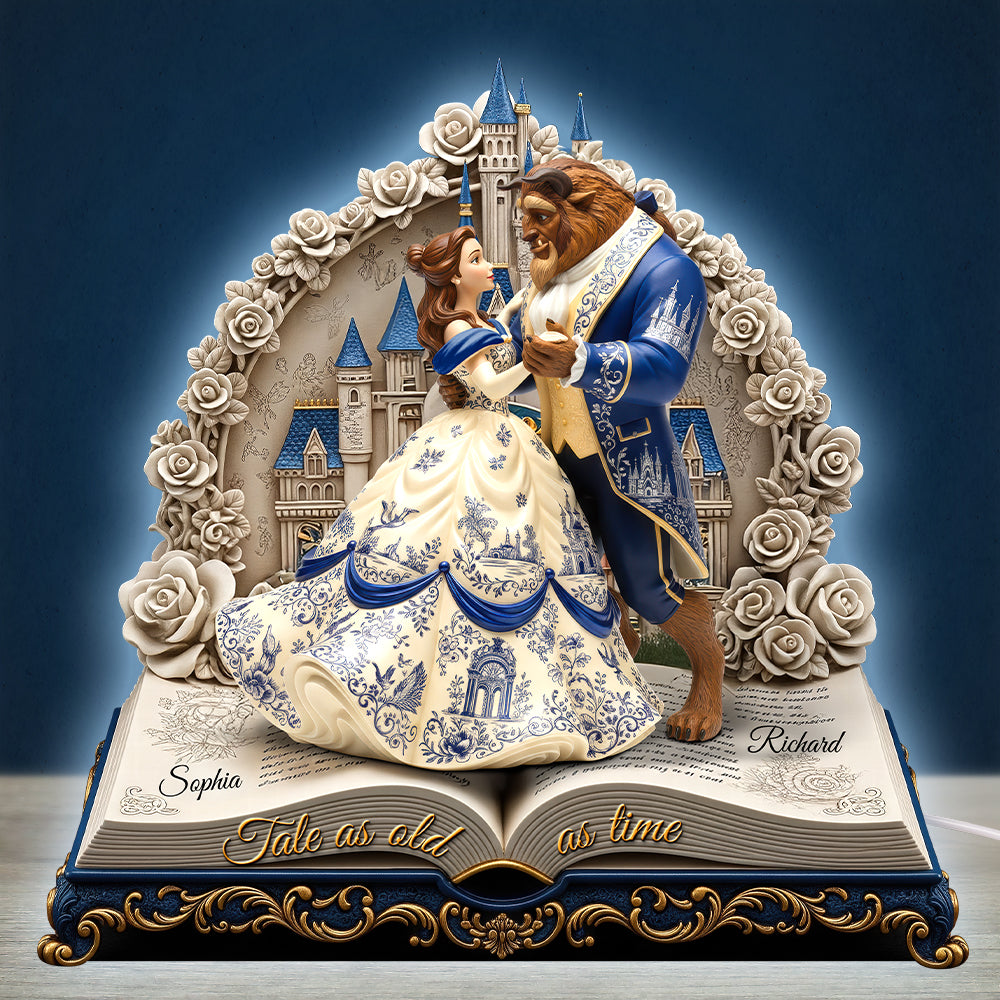 Romantic Couple Acrylic Light Box - Personalized Gifts For Couple 04PGQN301025