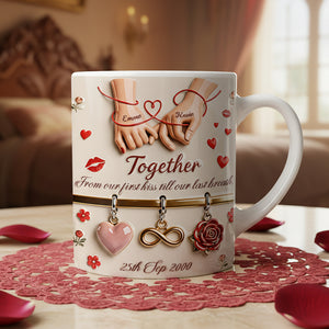 Couple Together Mug - Personalized Gifts For Couple 02NATA301225