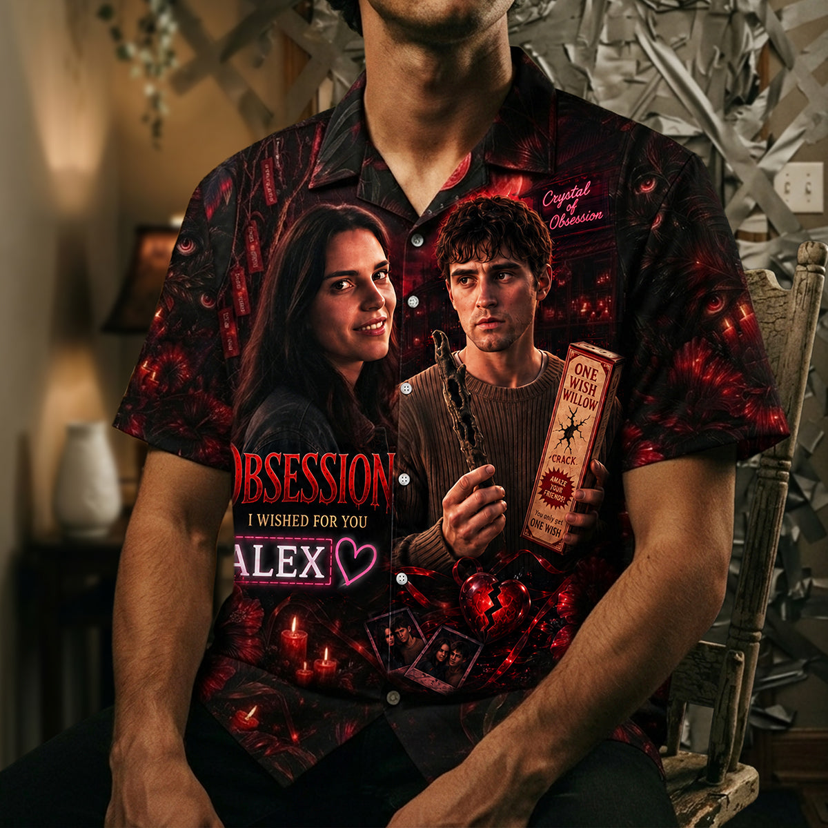 Dark Romance Hawaiian Shirt - Personalized Gifts 04hata060726