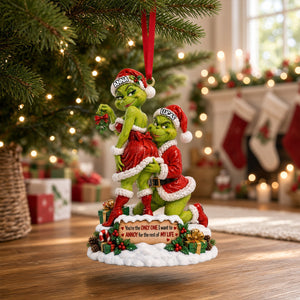 Cheeky Duo Christmas Ornament - Personalized Gifts For Couple 07natn280926