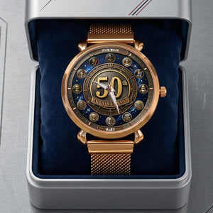 Legendary Warriors Mesh Strap Quartz - Personalized Gifts 02hata290626