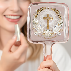 Peace With You Handle Mirror - Gifts For Christians 04palu241225