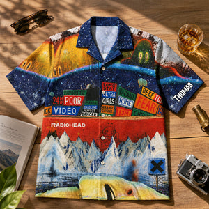 RadioHead Genre Defying Band Hawaiian Shirt - Personalized Gifts For Rock Lovers 04nadh040726