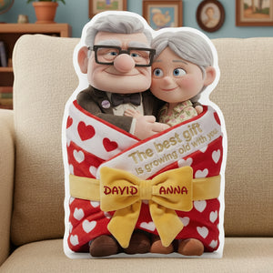 Couple Growing Old With You Pillow  - Personalized Gifts For Couple 07ohlu121225