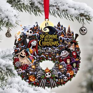Spooky Family Christmas Ornament - Personalized Gifts For Family 04ohlu280926