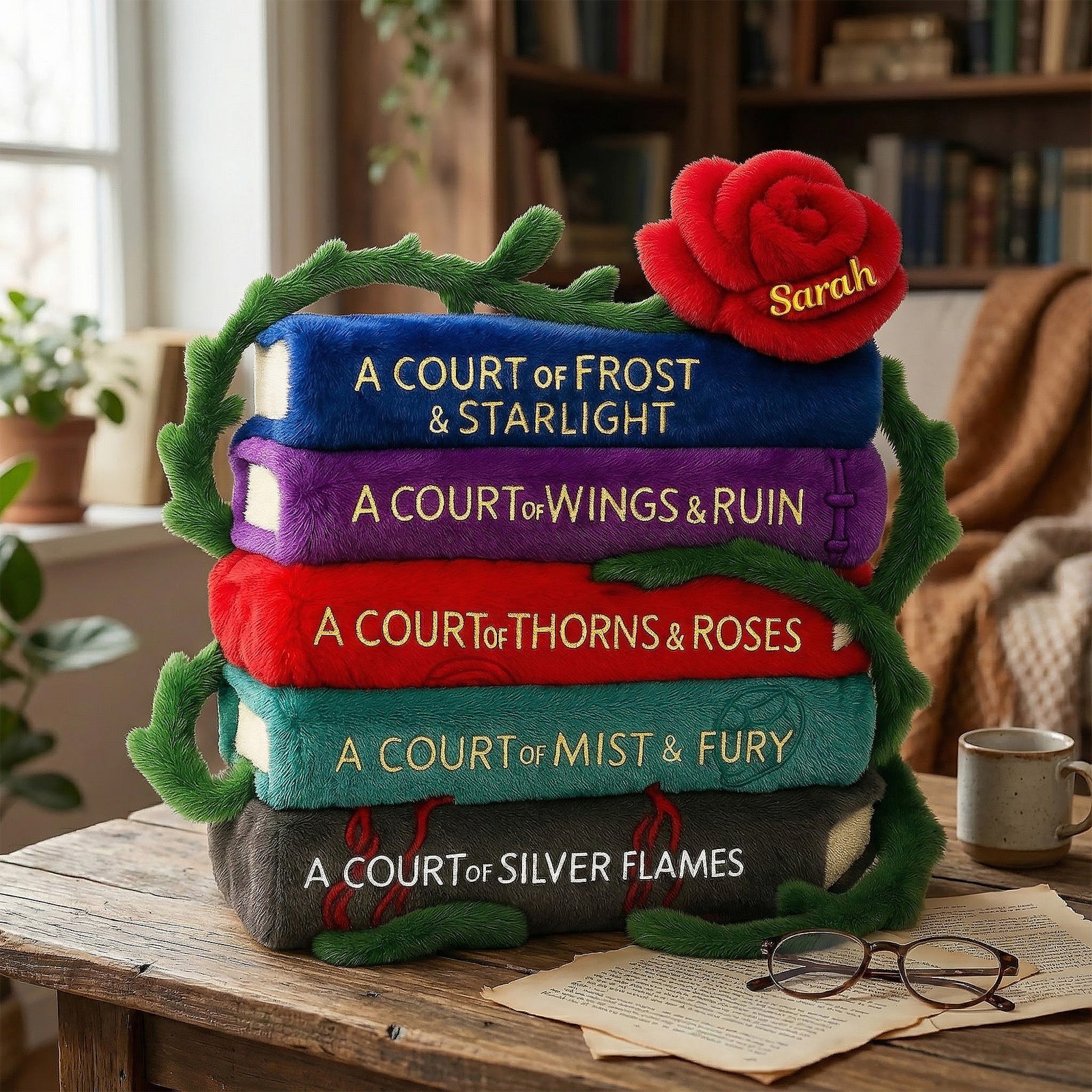 Book Series Custom Shaped Pillow - Personalized Gifts For Book Lover 04namg031225