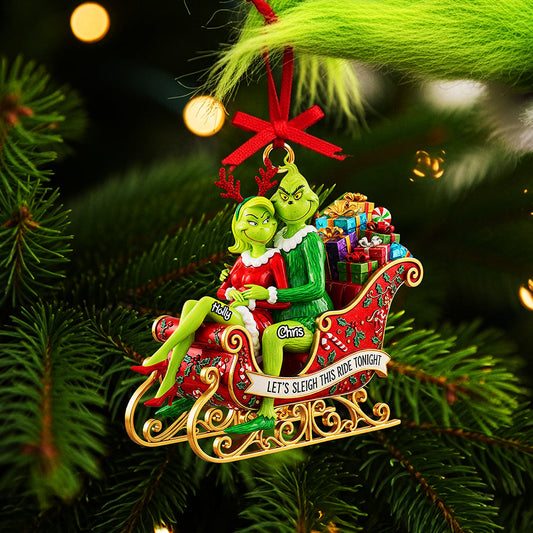 Personalized Gifts For Couple Christmas Ornament 03pgta150925