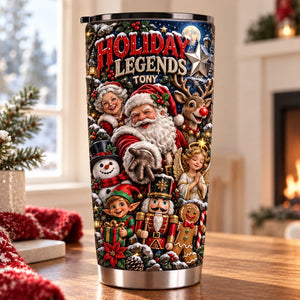 Holiday Legends 20oz Tumbler - Personalized Gifts For Christmas 08tolu201026