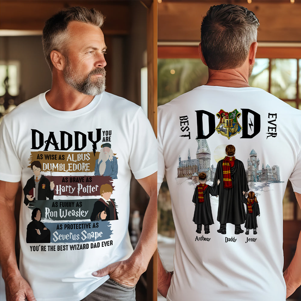 Wizard Dad Shirt - Personalized Gifts For Dad 01hudt220525tm