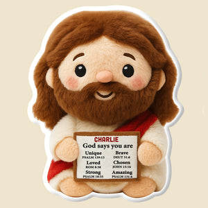 Jesus Custom Shape Pillow  - Personalized Gifts For Jesus Lovers 05natn131125