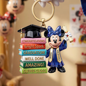 Celebrate Graduation Keychain - Personalized Gifts For Graduates 05padt080526