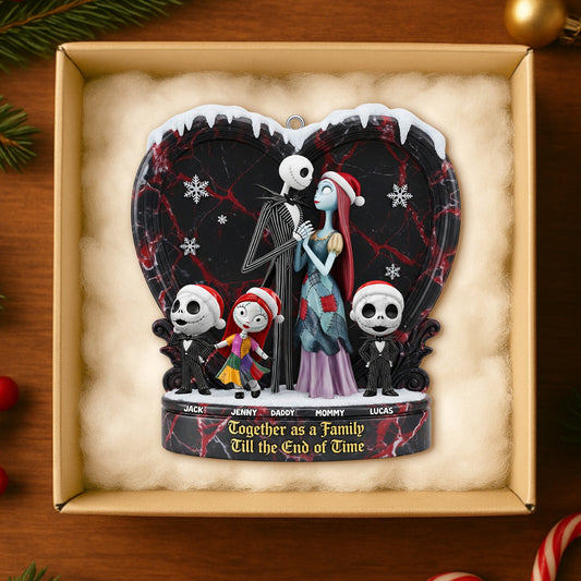 Personalized Gifts For Family Christmas Ornament 03natn200925