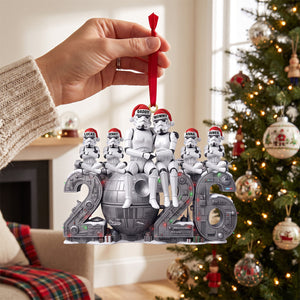 Space Christmas Ornament - Personalized Gifts For Family 05tytn040926