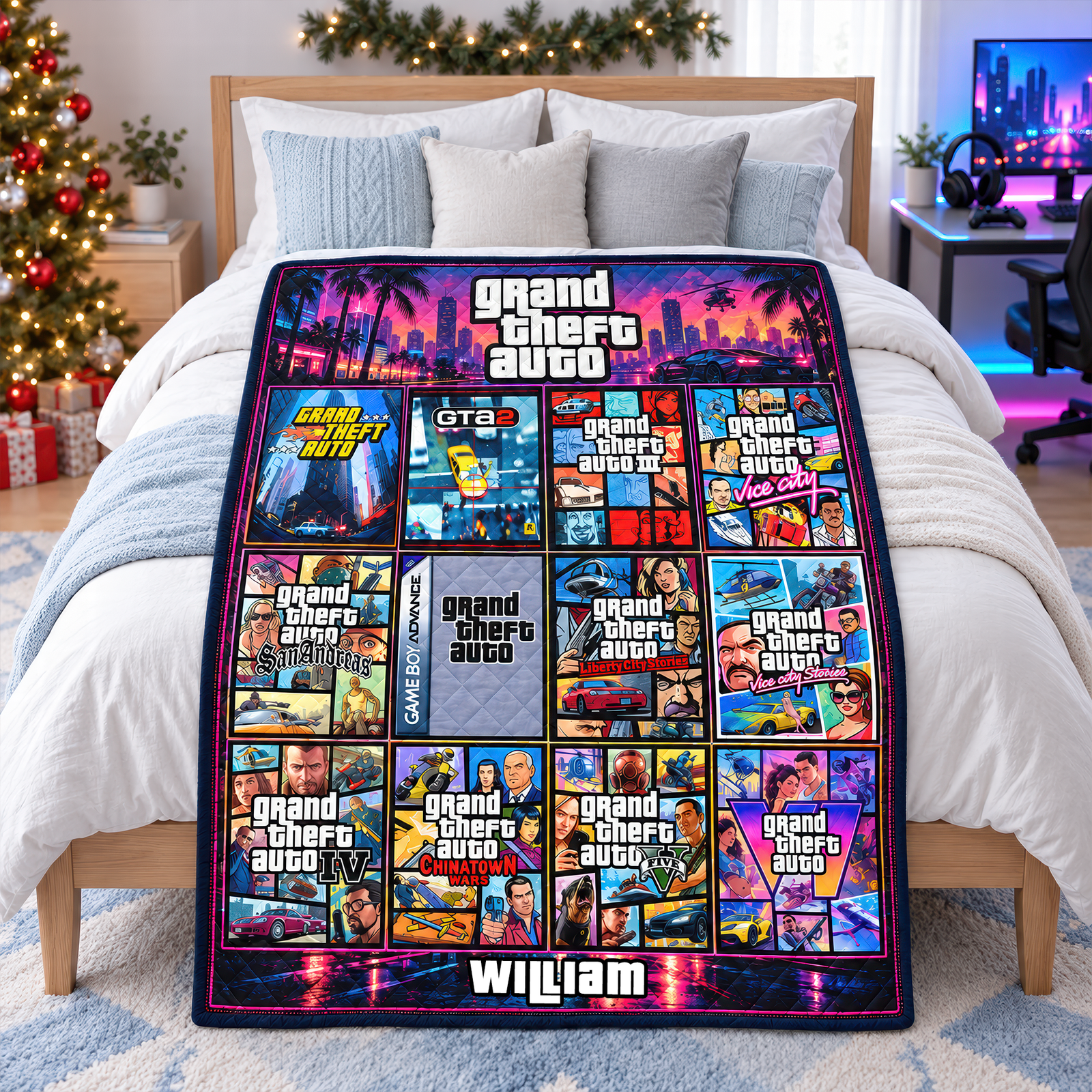 Legends Blanket - Personalized Gifts For Gamers 08naqn081026