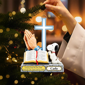 Cute Christian Ornament - Personalized Gifts For Christians 02tota090925