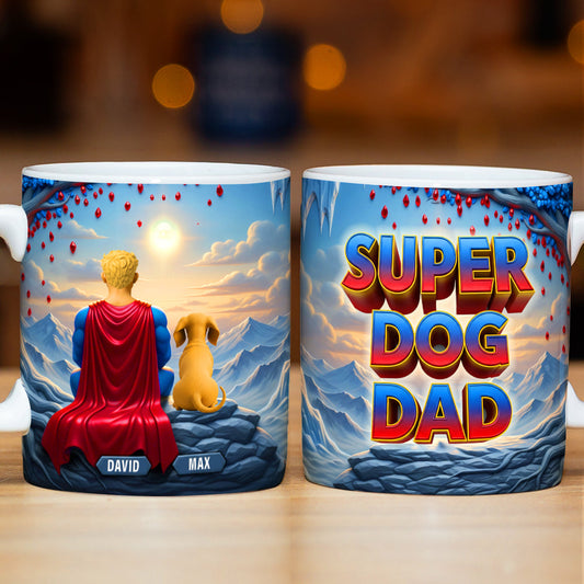 Dog Dad Personalized Gifts For Dog Lovers Coffee Mug 01ohtn010825