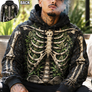 Dark Gothic Skeleton Shirt 3D Shirt - Personalized Gifts For Bud Lovers 01HUDT300726