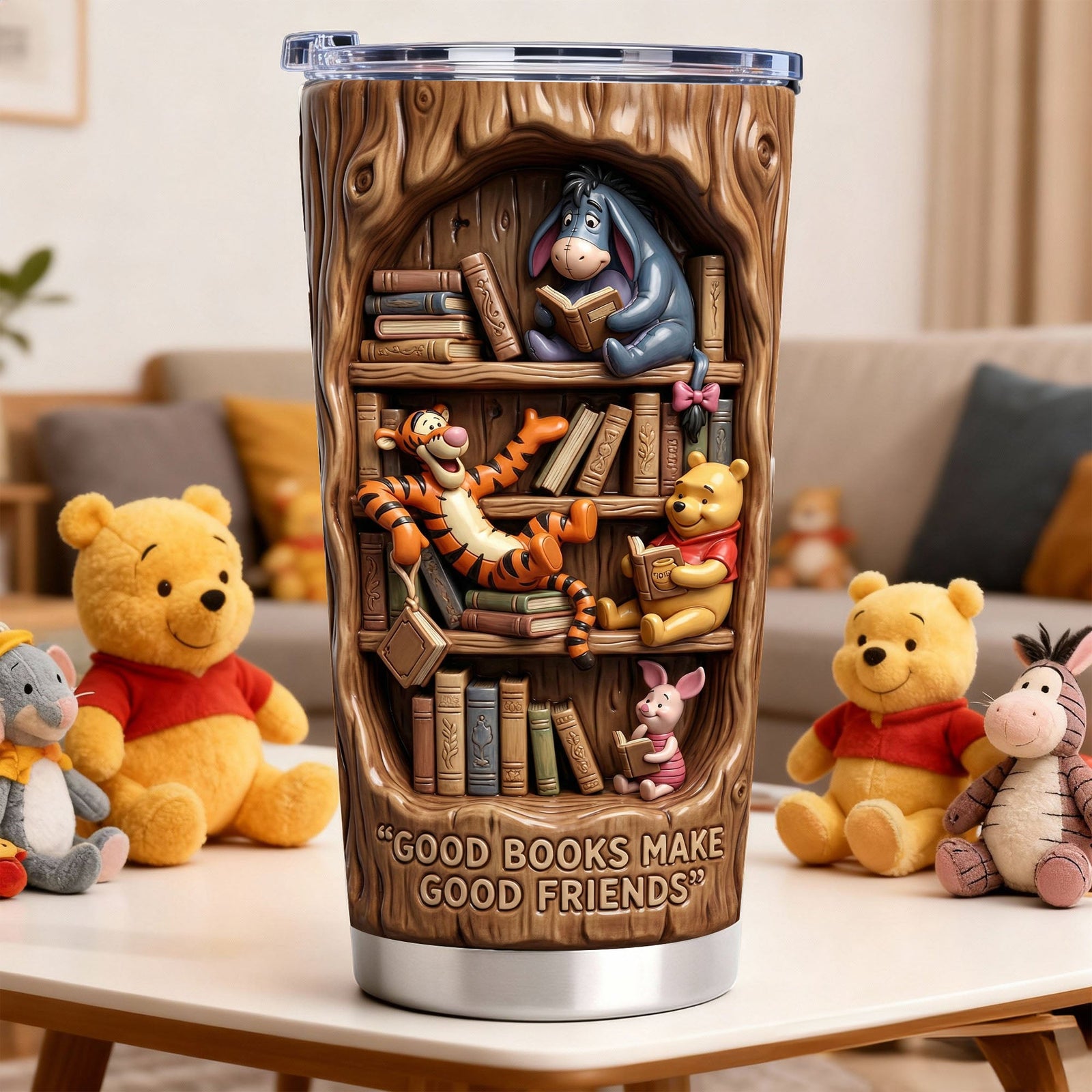 Good Books Make Good Friends 20oz Tumbler - Gift For Friends 07PALU160126