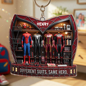 Masked Hero Collection Keychain - Personalized Gifts For Kids 05todt040826