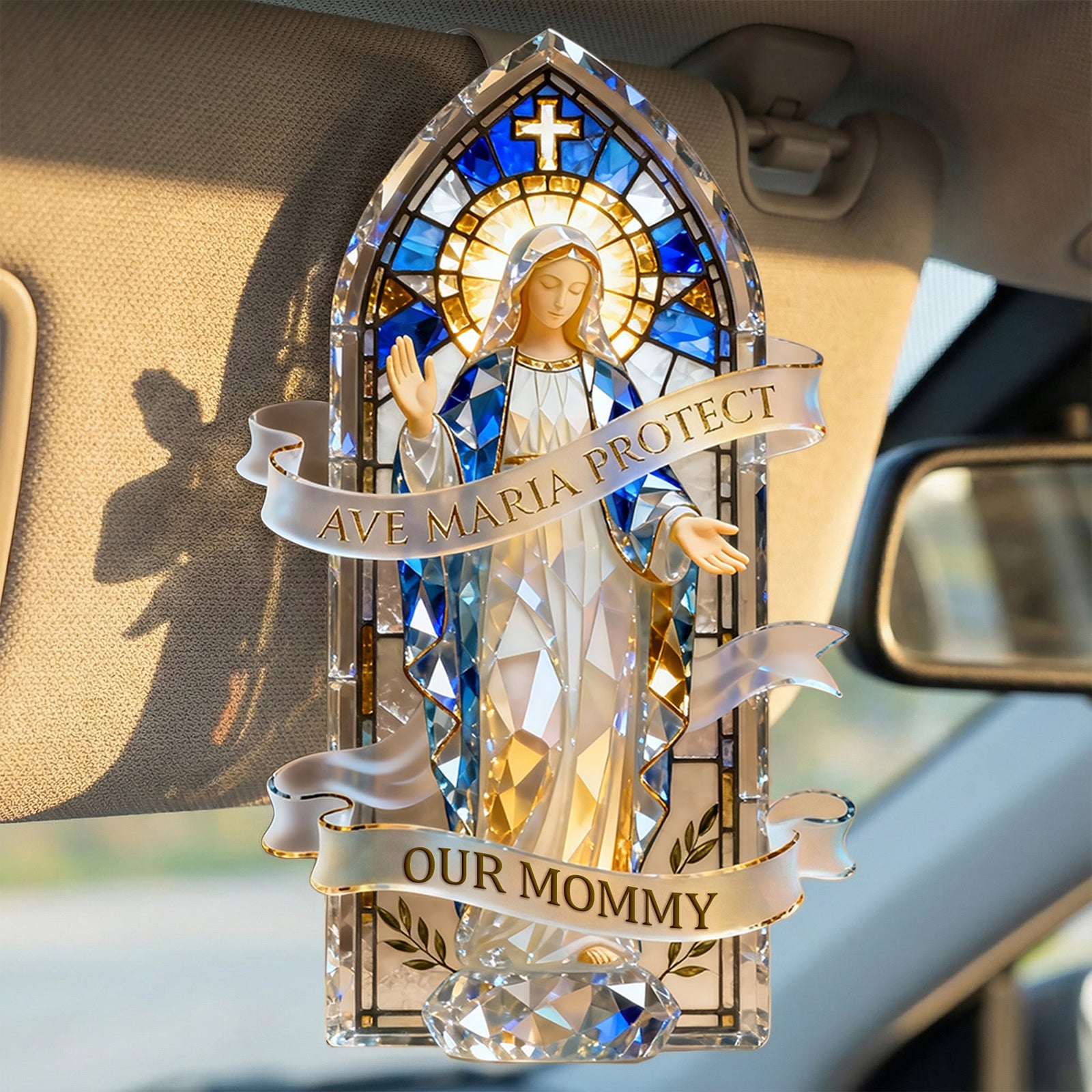 Religious Protection Car Visor Clip – Personalized Gifts For Christian 05pamg241225