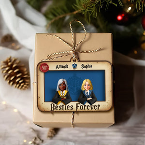 Personalized Gifts For Best Friends, Bestie Acrylic Christmas Ornament 01tolu171025