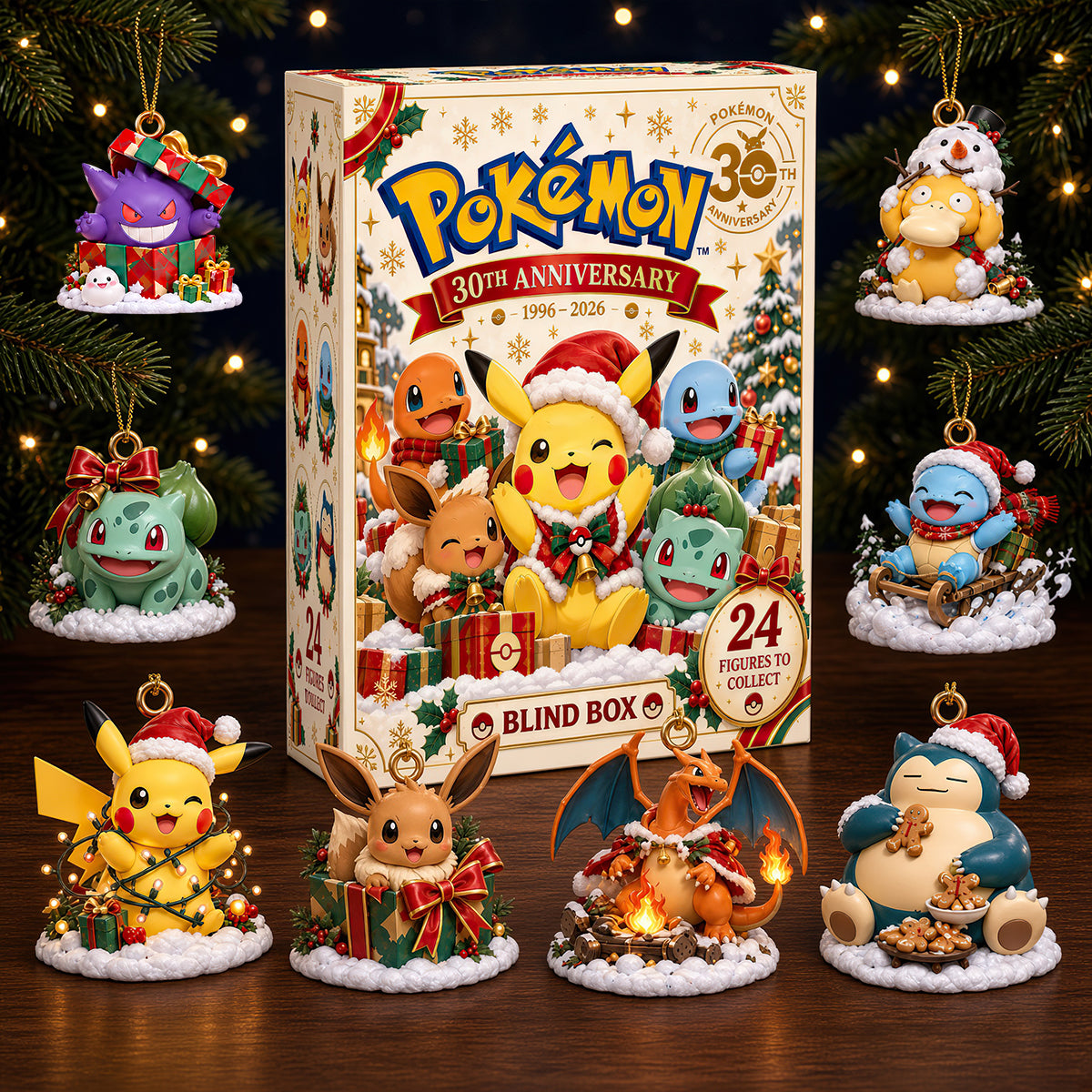 Lovely Mischief Christmas Advent Calendar Blind Box - Personalized Christmas Gifts For Family 01ttdt091026