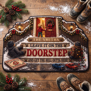 Funny Christmas Doormat - Personalized Christmas Gifts For Family 07hadh280826