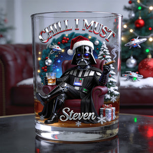 Holiday Relaxation Round Glass - Personalized Christmas Gifts 05totn271026