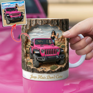 Off-Road Adventure Coffee Mug - Personalized Custom Photo Gift For Off-road Lovers 02HULU311225