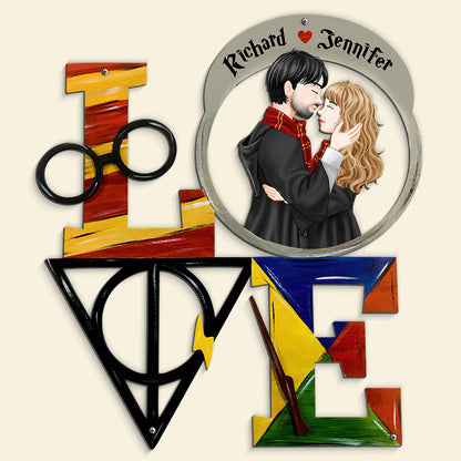 Personalized Gifts For Couple Metal Sign 05huqn030624pa-Homacus
